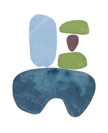 Framed Standing Stone IV Print