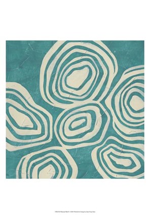 Framed Mineral Motif I Print