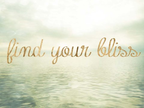 Framed Water Bliss I Print