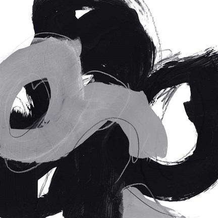 Framed Monochrome VI Print