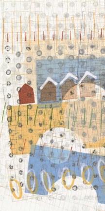 Framed Home Grid III Print