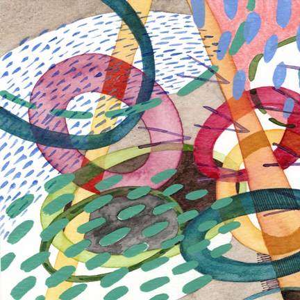 Framed Stratosphere I Print