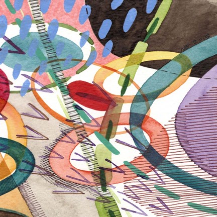 Framed Stratosphere II Print