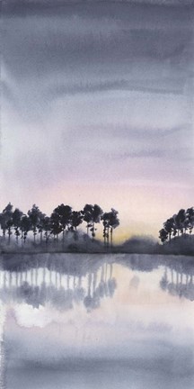 Framed Bayside Sunset I Print