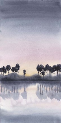 Framed Bayside Sunset II Print