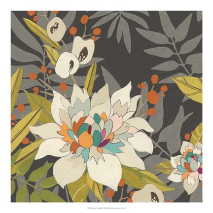 Framed Tropical Twilight II Print