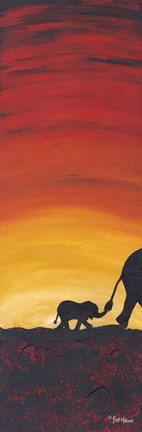 Framed Mara Bedtime Stories I Print