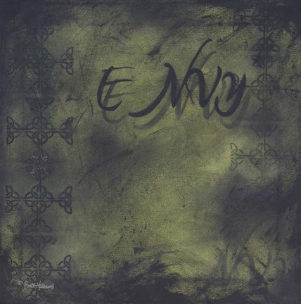 Framed Seven Deadly Sins - Envy Print