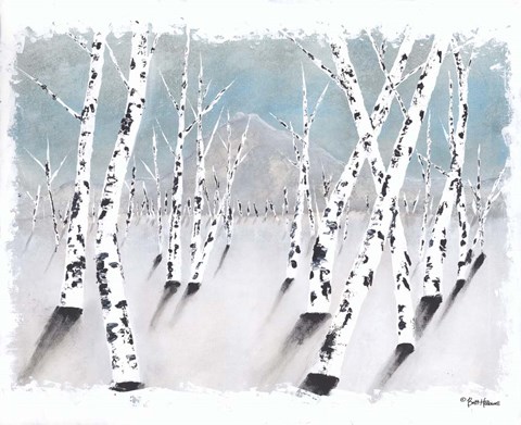 Framed Dreaming of Aspen Print