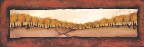 Framed Path I Travel Print