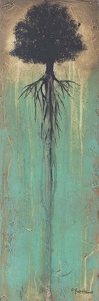 Framed Putting Down Roots Print