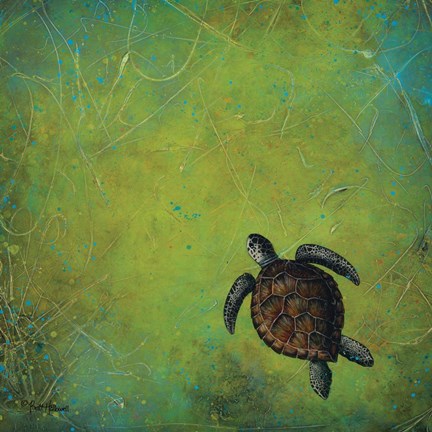 Framed Slow and Steady Print