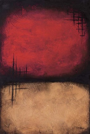 Framed Building Temptation Print