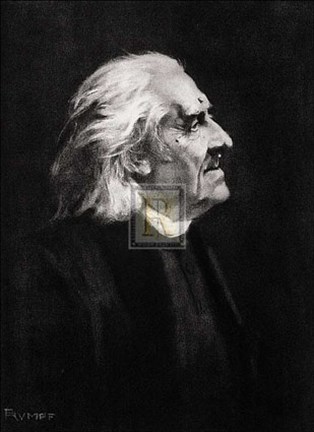 Framed Liszt Print