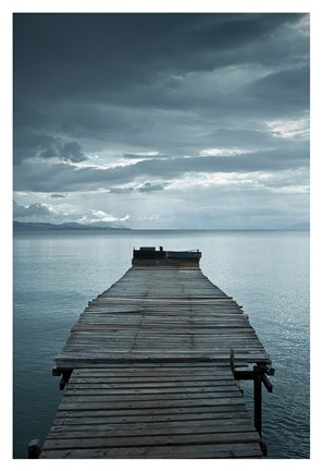 Framed Dock 1 Print