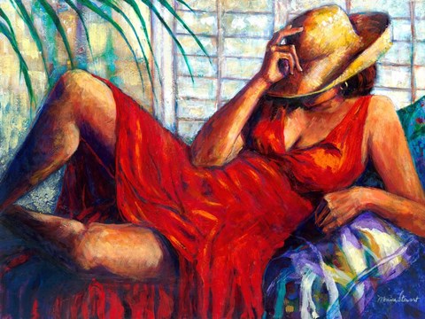 Framed Chilling Print