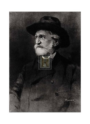 Framed Verdi Print
