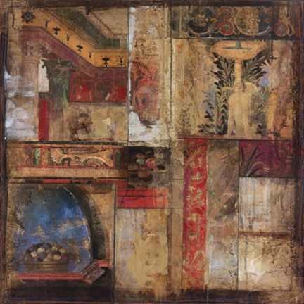 Framed Fragments Of Rome Iv Print