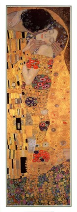 Framed Kiss (detail panel) Print