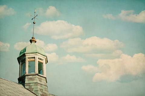 Framed Blissful Country II Print