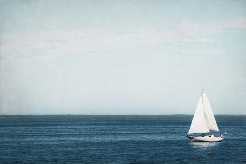 Framed Calm Days II Print