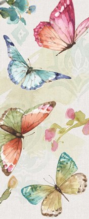 Framed Colorful Breeze VII Print