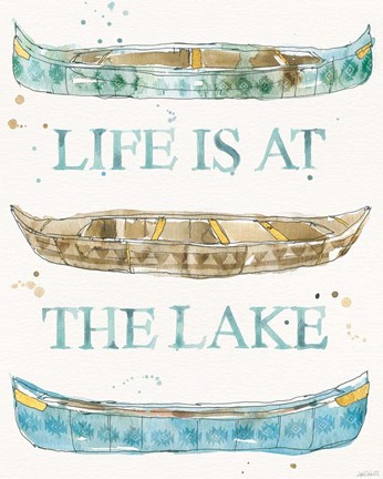 Framed Lakehouse IV Print