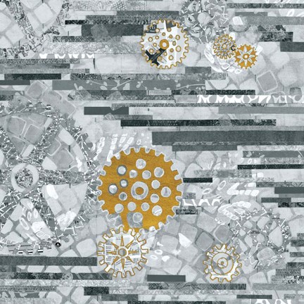 Framed EU Timetable II BW Print