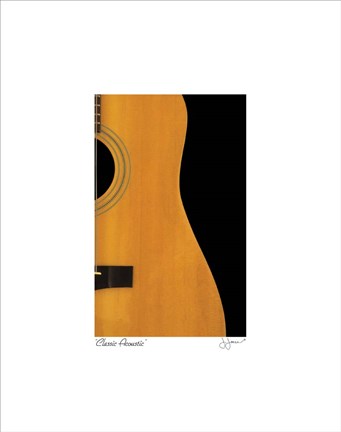 Framed Classic Acoustic Print
