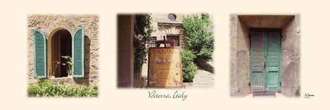 Framed Volterra, Italy Print