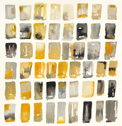 Framed City Windows I Print