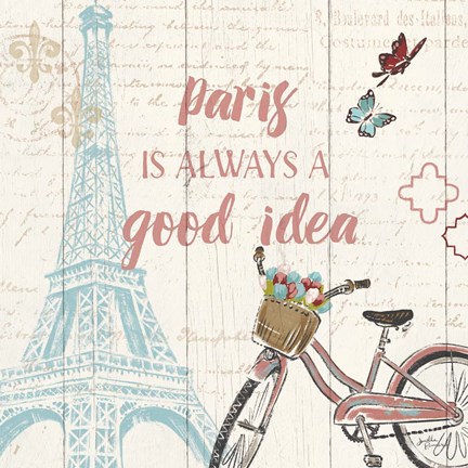 Framed Paris Tour IV Print