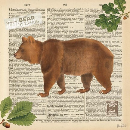 Framed Lodge Collage II Print