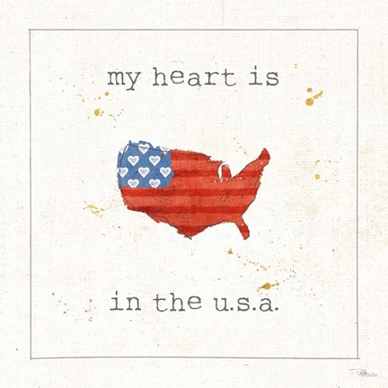 Framed USA Cuties II Print