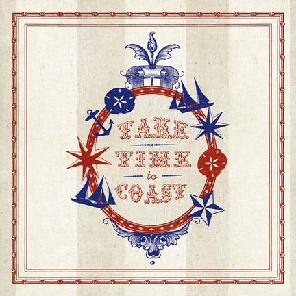 Framed Nautical Wisdom IV Print