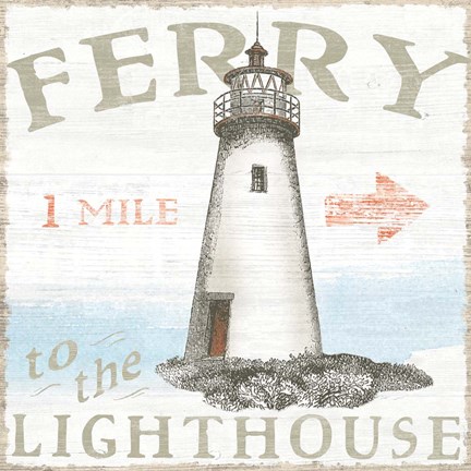 Framed Seaside Life IV Print