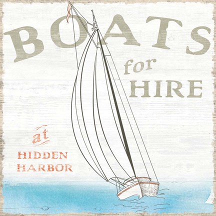 Framed Seaside Life V Print