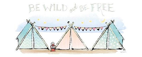 Framed Girlfriends Cabin VIII Print