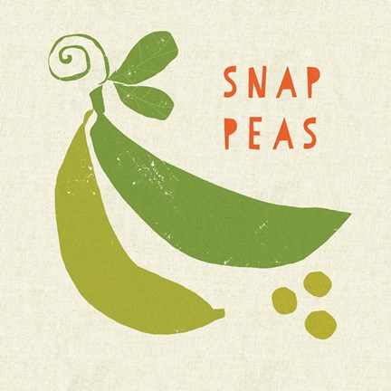 Framed Summer Vegetable III Print