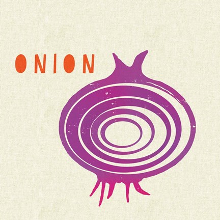 Framed Summer Vegetable IV Print