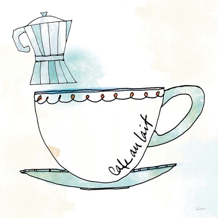 Framed Good Brew VII Print