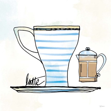 Framed Good Brew VIII Print