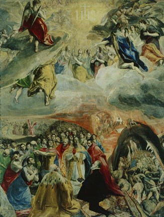 Framed Dream of Phillip II Print