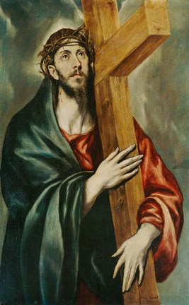 Framed Christ Carrying the Cross Print