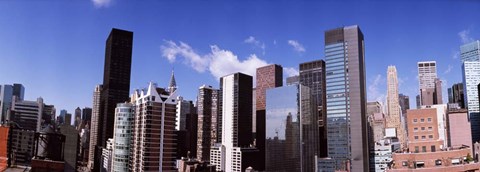 Framed Buildings in New York City Print