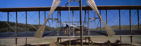 Framed Wright Brothers National Memorial, North Carolina Print