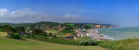 Framed Pourville, France Print