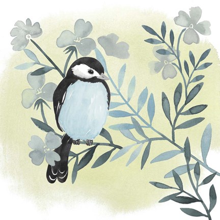 Framed Feathered Friends III Print