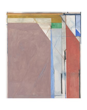 Framed Ocean Park No. 70, 1974 Print