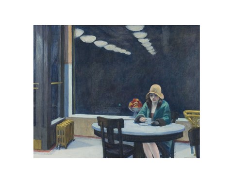 Framed Automat, 1927 Print